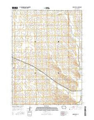 Odebolt East Iowa Current topographic map, 1:24000 scale, 7.5 X 7.5 Minute, Year 2015