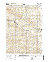 Odebolt West Iowa Current topographic map, 1:24000 scale, 7.5 X 7.5 Minute, Year 2015