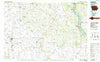 Oelwein Iowa Historical topographic map, 1:100000 scale, 30 X 60 Minute, Year 1984