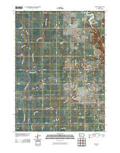 Ogden Iowa Historical topographic map, 1:24000 scale, 7.5 X 7.5 Minute, Year 2010