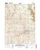 Ogden Iowa Current topographic map, 1:24000 scale, 7.5 X 7.5 Minute, Year 2015