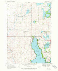 Okoboji Iowa Historical topographic map, 1:24000 scale, 7.5 X 7.5 Minute, Year 1970