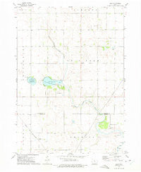 Olaf Iowa Historical topographic map, 1:24000 scale, 7.5 X 7.5 Minute, Year 1972