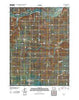 Ollie Iowa Historical topographic map, 1:24000 scale, 7.5 X 7.5 Minute, Year 2010
