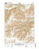 Ollie Iowa Current topographic map, 1:24000 scale, 7.5 X 7.5 Minute, Year 2015