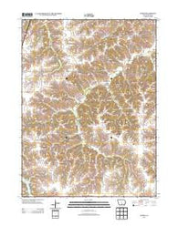 Olmitz Iowa Historical topographic map, 1:24000 scale, 7.5 X 7.5 Minute, Year 2013