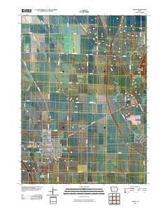 Onawa Iowa Historical topographic map, 1:24000 scale, 7.5 X 7.5 Minute, Year 2010
