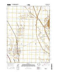 Onawa Iowa Current topographic map, 1:24000 scale, 7.5 X 7.5 Minute, Year 2015