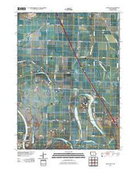 Onawa SW Iowa Historical topographic map, 1:24000 scale, 7.5 X 7.5 Minute, Year 2010