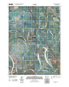 Onawa SW Iowa Historical topographic map, 1:24000 scale, 7.5 X 7.5 Minute, Year 2010