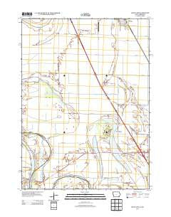 Onawa SW Iowa Historical topographic map, 1:24000 scale, 7.5 X 7.5 Minute, Year 2013