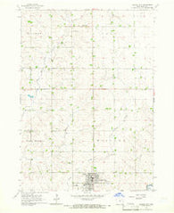 Orange City Iowa Historical topographic map, 1:24000 scale, 7.5 X 7.5 Minute, Year 1964