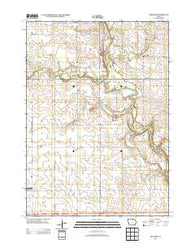 Orchard Iowa Historical topographic map, 1:24000 scale, 7.5 X 7.5 Minute, Year 2013