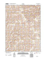 Orient Iowa Historical topographic map, 1:24000 scale, 7.5 X 7.5 Minute, Year 2013
