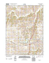 Osceola Iowa Historical topographic map, 1:24000 scale, 7.5 X 7.5 Minute, Year 2013