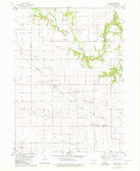 Owasa Iowa Historical topographic map, 1:24000 scale, 7.5 X 7.5 Minute, Year 1979