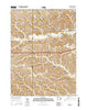 Oxford Iowa Current topographic map, 1:24000 scale, 7.5 X 7.5 Minute, Year 2015