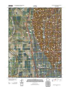 Pacific Junction Iowa Historical topographic map, 1:24000 scale, 7.5 X 7.5 Minute, Year 2013
