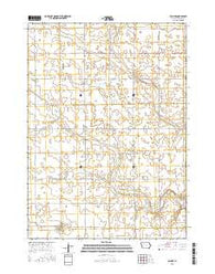 Palmer Iowa Current topographic map, 1:24000 scale, 7.5 X 7.5 Minute, Year 2015