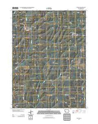 Panama Iowa Historical topographic map, 1:24000 scale, 7.5 X 7.5 Minute, Year 2013