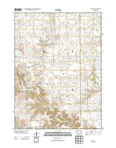 Panora Iowa Historical topographic map, 1:24000 scale, 7.5 X 7.5 Minute, Year 2013