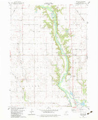 Panther Iowa Historical topographic map, 1:24000 scale, 7.5 X 7.5 Minute, Year 1982