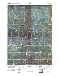 Paton Iowa Historical topographic map, 1:24000 scale, 7.5 X 7.5 Minute, Year 2010