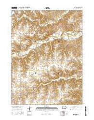 Patterson Iowa Current topographic map, 1:24000 scale, 7.5 X 7.5 Minute, Year 2015