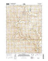 Paullina Iowa Current topographic map, 1:24000 scale, 7.5 X 7.5 Minute, Year 2015
