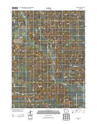 Peoria Iowa Historical topographic map, 1:24000 scale, 7.5 X 7.5 Minute, Year 2013