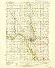Perry Iowa Historical topographic map, 1:62500 scale, 15 X 15 Minute, Year 1951