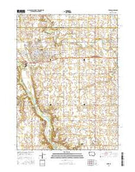 Perry Iowa Current topographic map, 1:24000 scale, 7.5 X 7.5 Minute, Year 2015