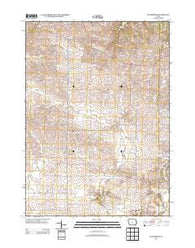 Petersburg Iowa Historical topographic map, 1:24000 scale, 7.5 X 7.5 Minute, Year 2013
