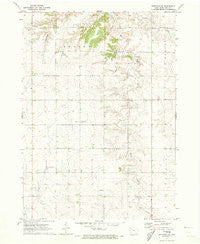 Peterson SE Iowa Historical topographic map, 1:24000 scale, 7.5 X 7.5 Minute, Year 1971