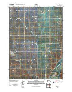 Pierson Iowa Historical topographic map, 1:24000 scale, 7.5 X 7.5 Minute, Year 2010