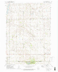 Pilot Knob Iowa Historical topographic map, 1:24000 scale, 7.5 X 7.5 Minute, Year 1972