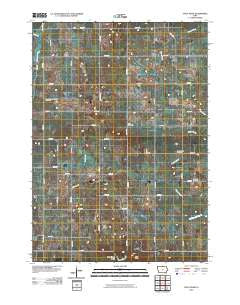 Pilot Knob Iowa Historical topographic map, 1:24000 scale, 7.5 X 7.5 Minute, Year 2010