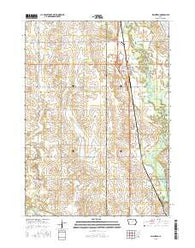 Plainfield Iowa Current topographic map, 1:24000 scale, 7.5 X 7.5 Minute, Year 2015