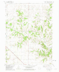 Pleasant Grove Iowa Historical topographic map, 1:24000 scale, 7.5 X 7.5 Minute, Year 1981