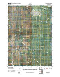 Pocahontas Iowa Historical topographic map, 1:24000 scale, 7.5 X 7.5 Minute, Year 2010