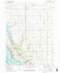 Polk City Iowa Historical topographic map, 1:24000 scale, 7.5 X 7.5 Minute, Year 1972