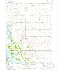 Polk City Iowa Historical topographic map, 1:24000 scale, 7.5 X 7.5 Minute, Year 1972
