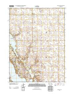 Polk City Iowa Historical topographic map, 1:24000 scale, 7.5 X 7.5 Minute, Year 2013