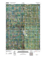 Pomeroy Iowa Historical topographic map, 1:24000 scale, 7.5 X 7.5 Minute, Year 2010