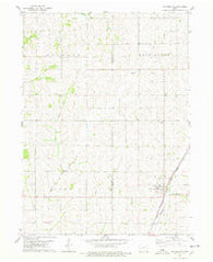 Portsmouth Iowa Historical topographic map, 1:24000 scale, 7.5 X 7.5 Minute, Year 1978