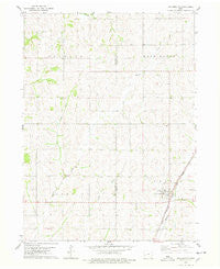 Portsmouth Iowa Historical topographic map, 1:24000 scale, 7.5 X 7.5 Minute, Year 1978