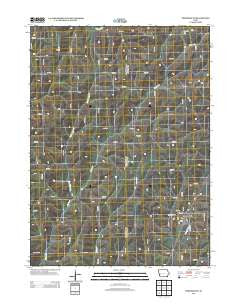 Portsmouth Iowa Historical topographic map, 1:24000 scale, 7.5 X 7.5 Minute, Year 2013