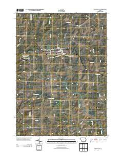 Postville Iowa Historical topographic map, 1:24000 scale, 7.5 X 7.5 Minute, Year 2013