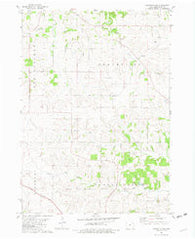 Postville NW Iowa Historical topographic map, 1:24000 scale, 7.5 X 7.5 Minute, Year 1981