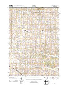 Postville NW Iowa Historical topographic map, 1:24000 scale, 7.5 X 7.5 Minute, Year 2013